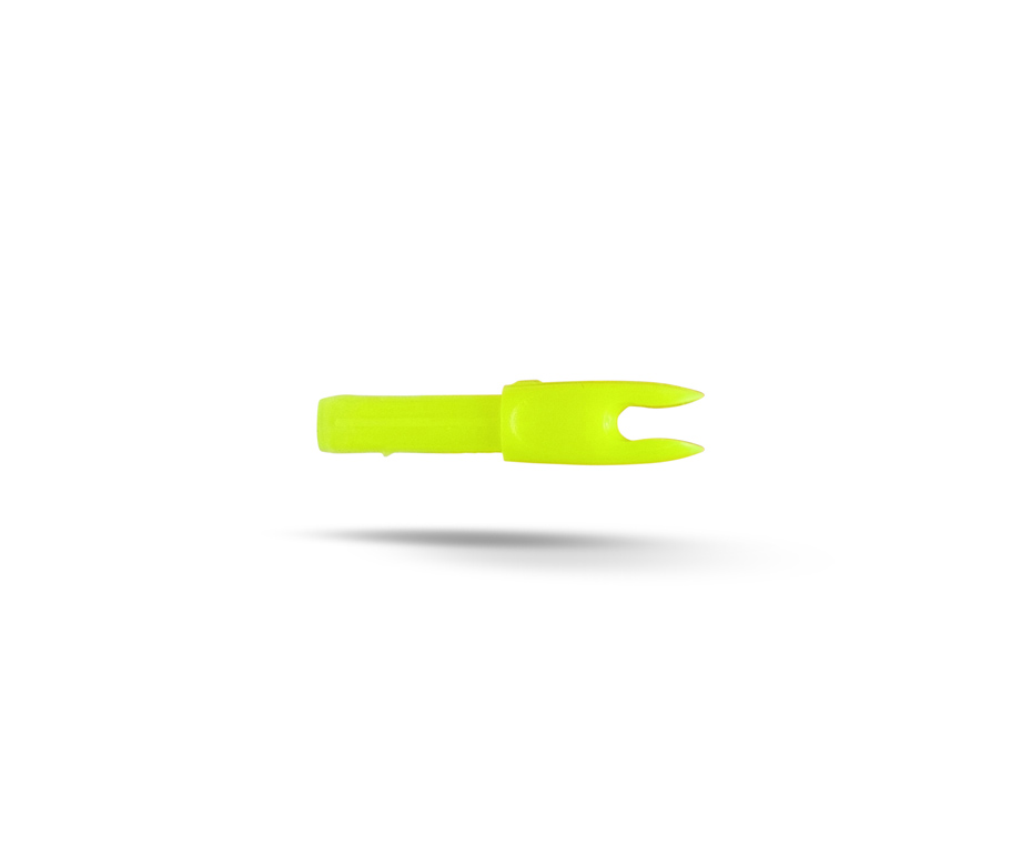 GAS PRO NOCK 4.2MM SMALL GROOVE ENJOY FLUO YELLOW